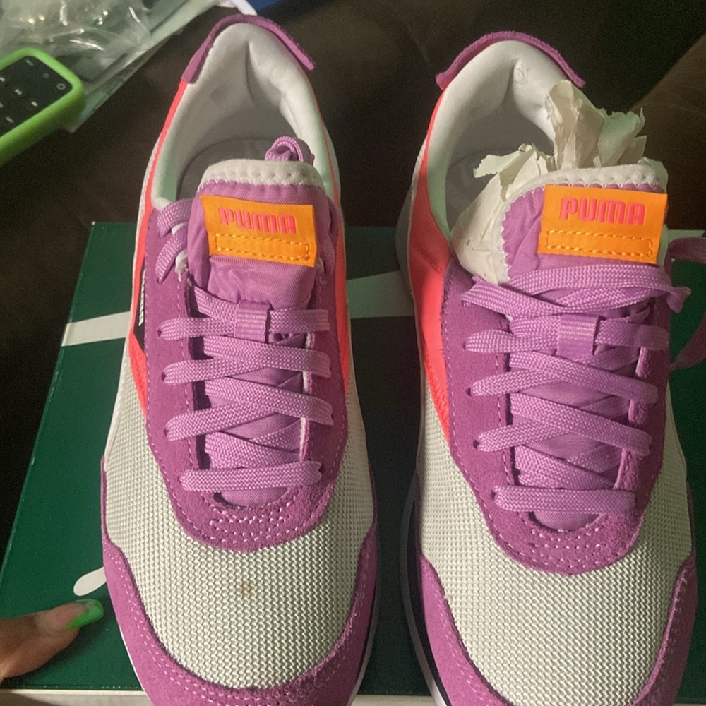 Multi Colored Puma Platform Sneaker - image 4